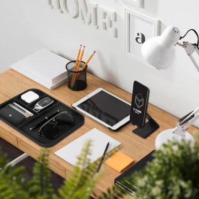 Buy Executive Valet Tray – Black in bulk for Corporate Gifting | Corporate Gyft
