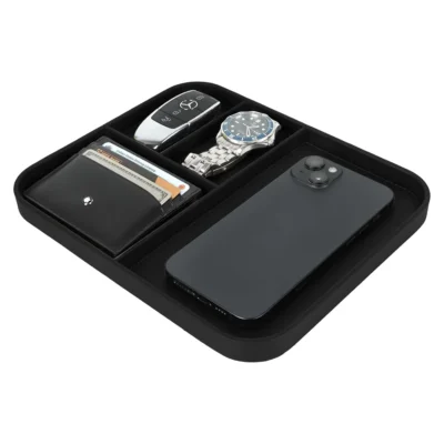 Buy Executive Valet Tray – Black in bulk for Corporate Gifting | Corporate Gyft