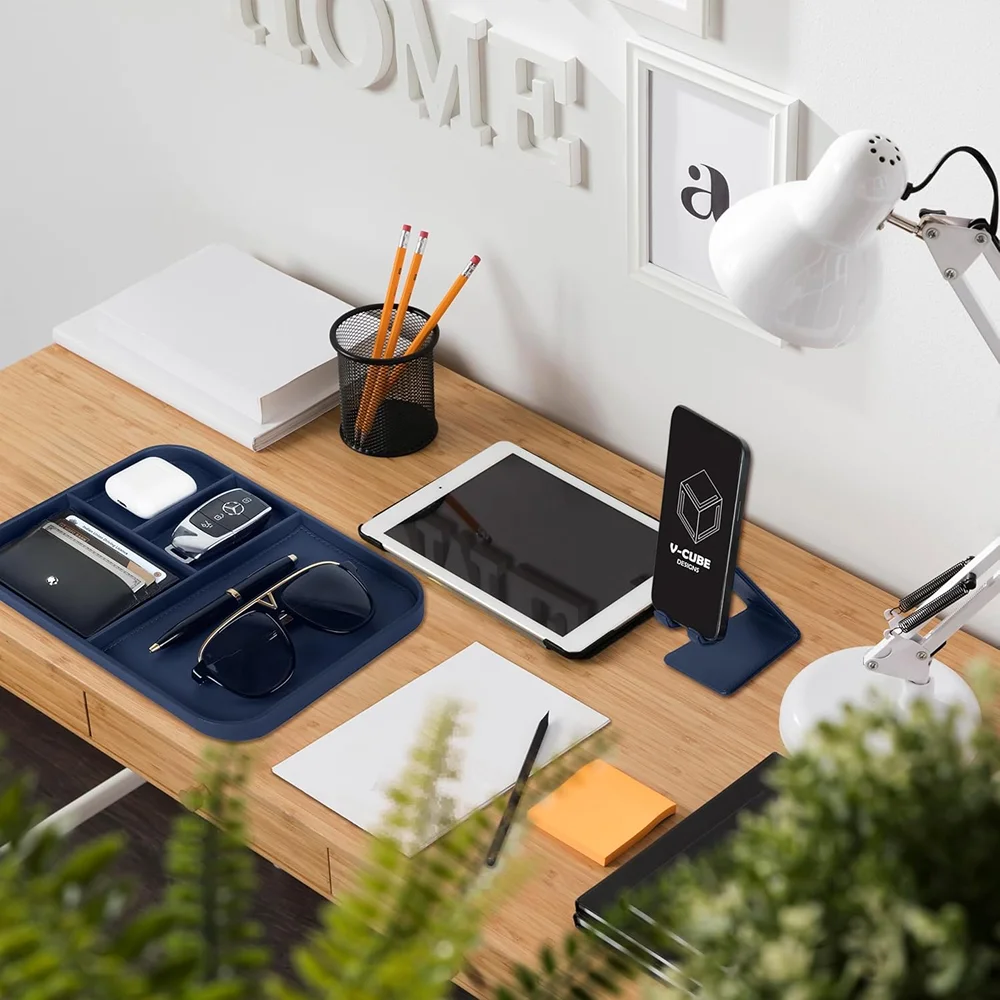 Executive Valet Tray – Navy Blue Buy Executive Valet Tray – Navy Blue in bulk for Corporate Gifting | Corporate Gyft
