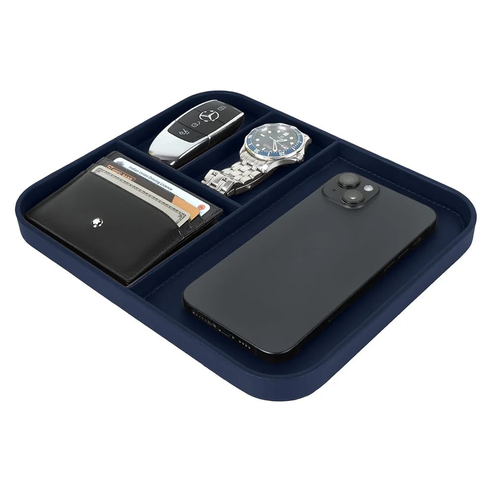 Executive Valet Tray – Navy Blue Buy Executive Valet Tray – Navy Blue in bulk for Corporate Gifting | Corporate Gyft