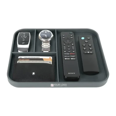 Buy Executive Valet Tray – Gray in bulk for Corporate Gifting | Corporate Gyft