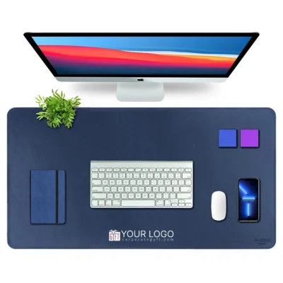 Buy Signature Desk Mat – Blue in bulk for Corporate Gifting | Corporate Gyft