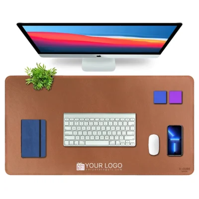 Buy Signature Desk Mat – Tan in bulk for Corporate Gifting | Corporate Gyft
