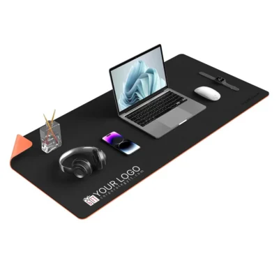 Buy Dual Tone Desk Mat – Black in bulk for Corporate Gifting | Corporate Gyft