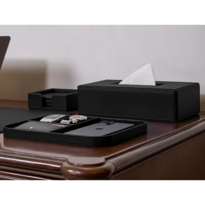 Buy Executive Desk Essentials Set – Black in bulk for Corporate Gifting | Corporate Gyft