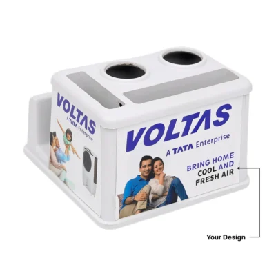 Buy Professional Pen and Phone Stand - White in bulk for Corporate Gifting | Corporate Gyft