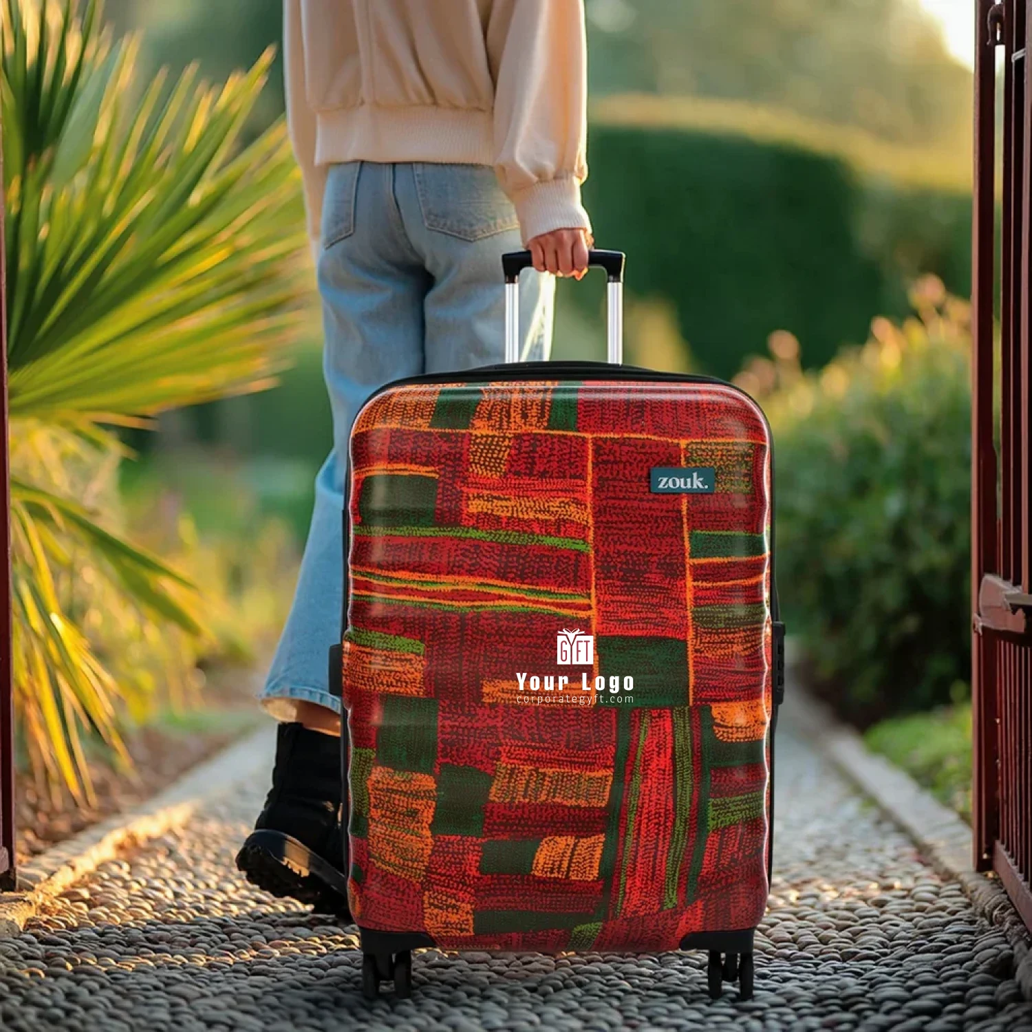 Zouk Amorah Trolley Bag Buy Zouk Amorah Trolley Bag in bulk for Corporate Gifting | Corporate Gyft