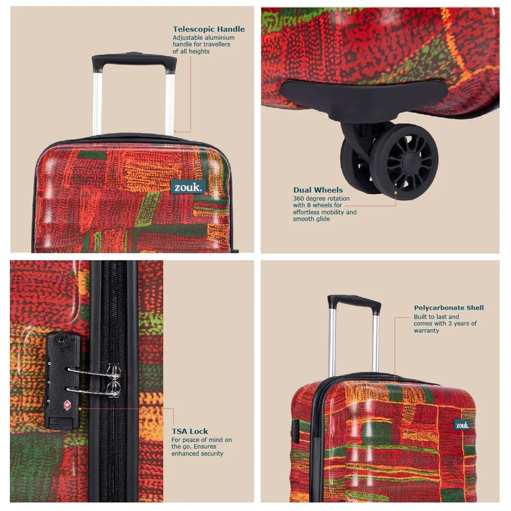 Zouk Amorah Trolley Bag Buy Zouk Amorah Trolley Bag in bulk for Corporate Gifting | Corporate Gyft