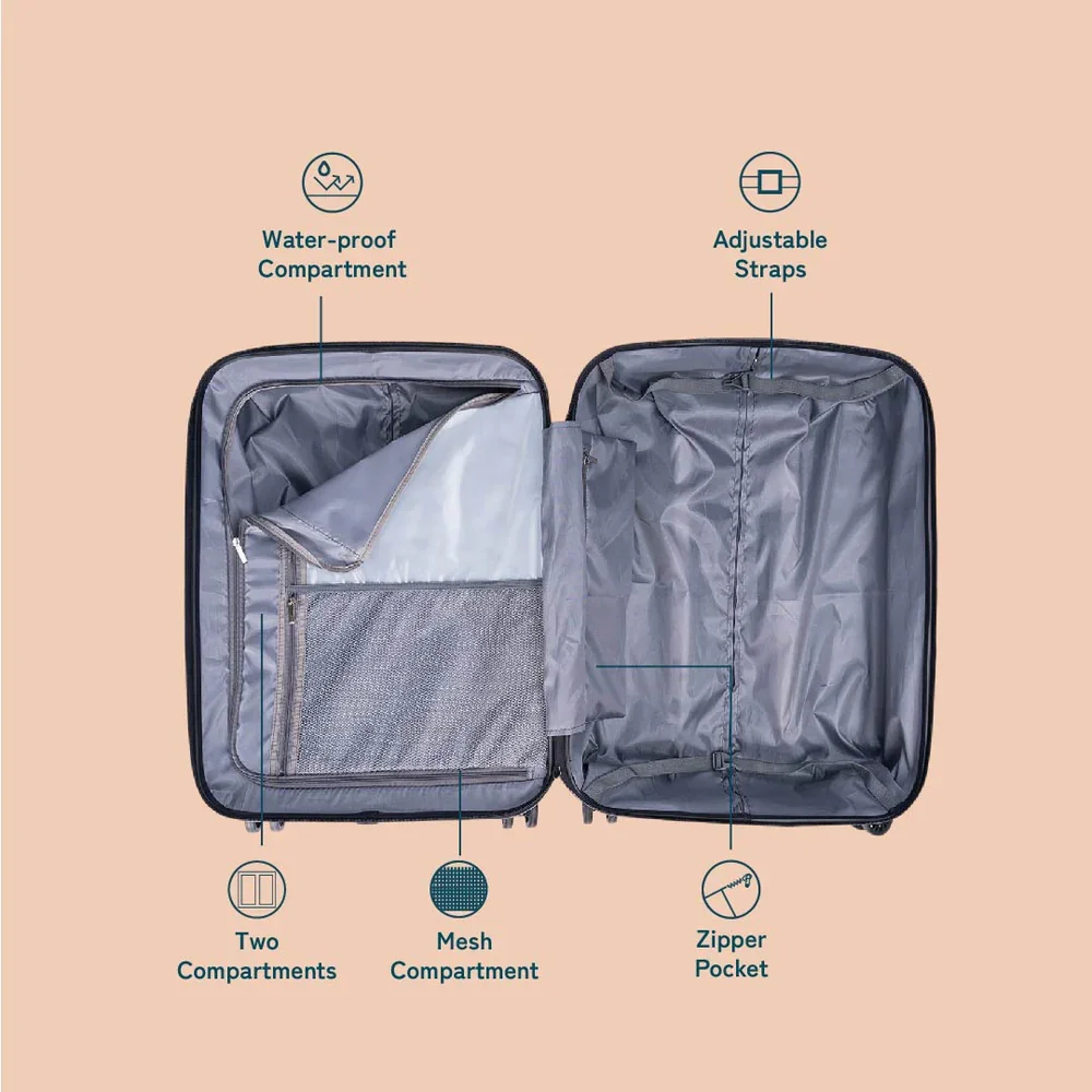 Zouk Amorah Trolley Bag Buy Zouk Amorah Trolley Bag in bulk for Corporate Gifting | Corporate Gyft