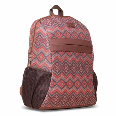 Buy Zouk Classic Printed Backpack in bulk for Corporate Gifting | Corporate Gyft