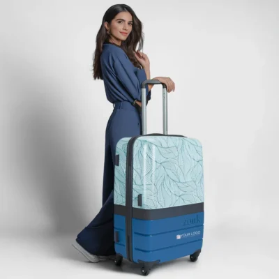 Buy Zouk Raahi Hard Shell Trolley in bulk for Corporate Gifting | Corporate Gyft