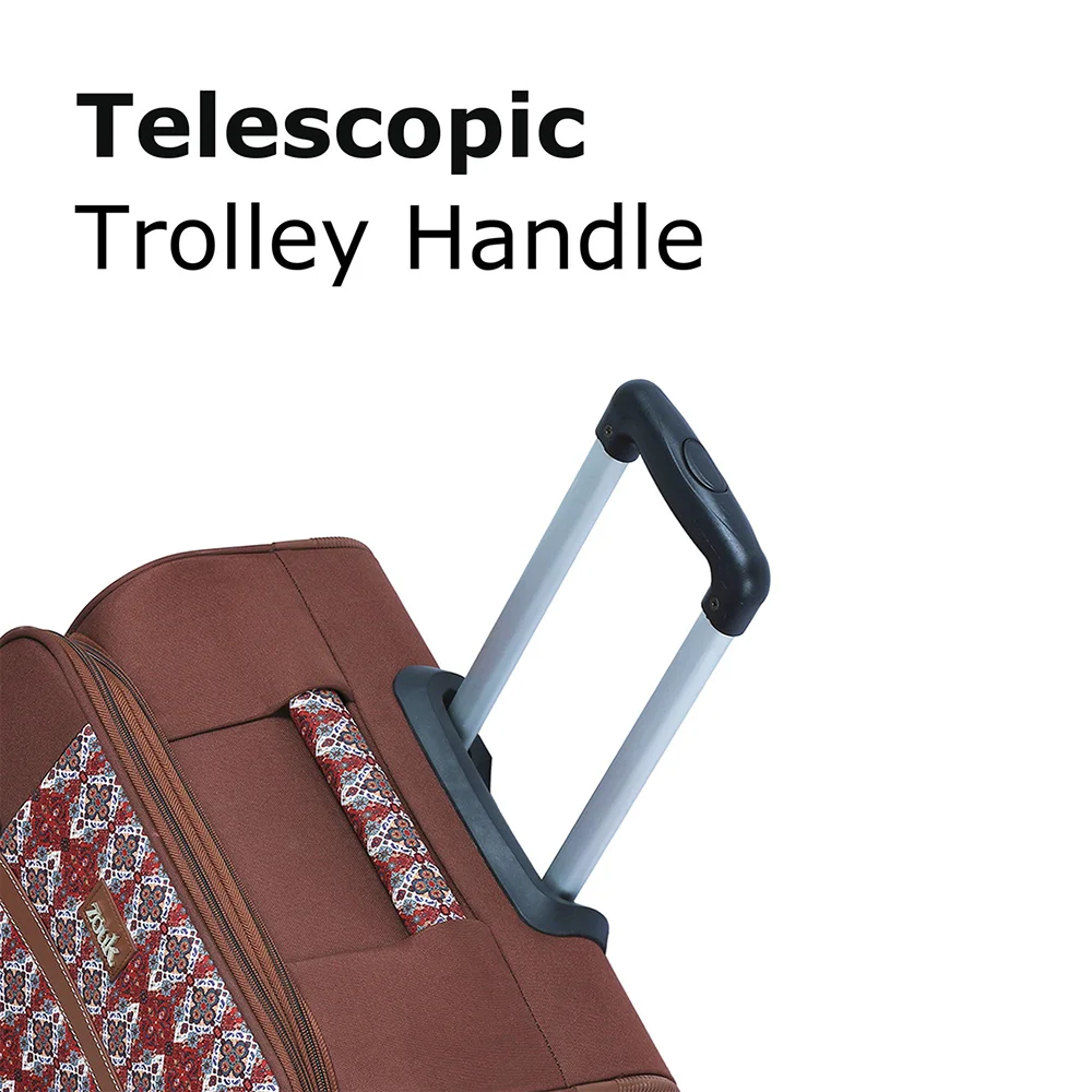 Zouk Saira Travel Trolley Bag Buy Zouk Saira Travel Trolley Bag in bulk for Corporate Gifting | Corporate Gyft