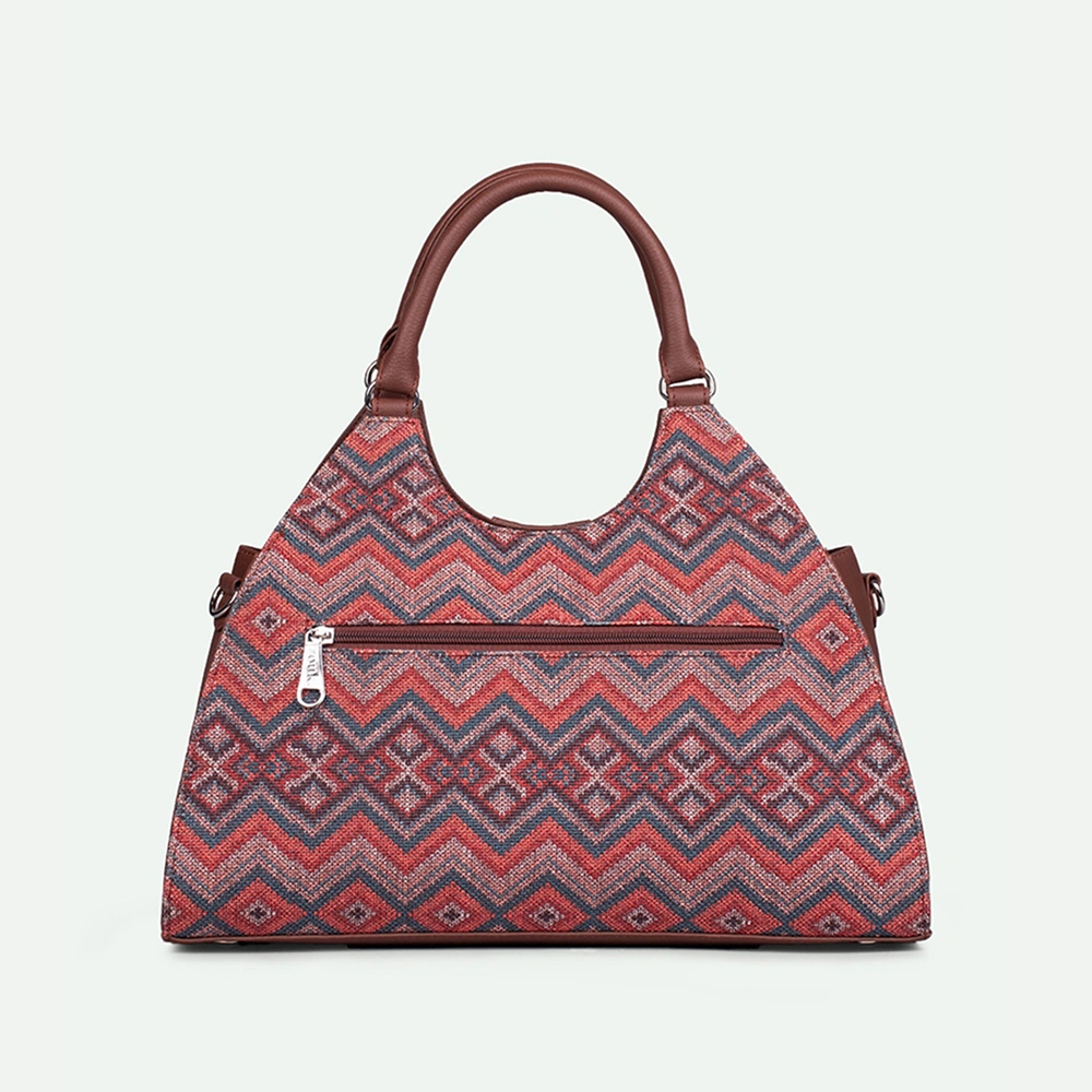 Zouk Konkona Statement Satchel Bag Buy Zouk Konkona Statement Satchel Bag in bulk for Corporate Gifting | Corporate Gyft