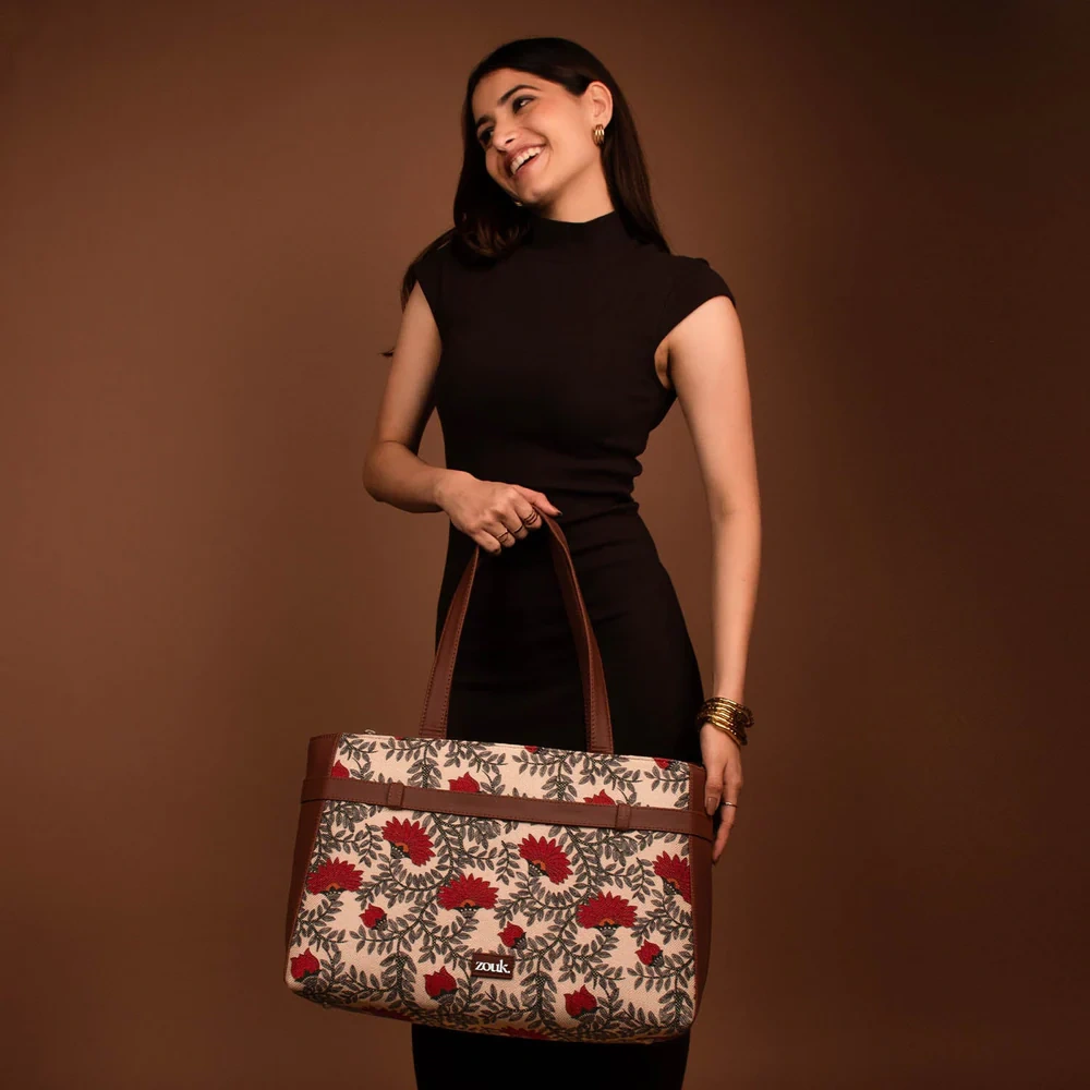Zouk Women's Statement Office Bag Buy Zouk Women's Statement Office Bag in bulk for Corporate Gifting | Corporate Gyft