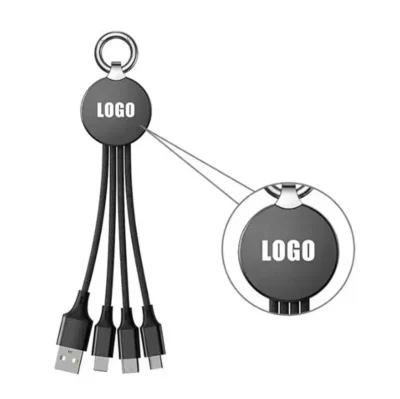 Buy Fusion 3-in-1 Fast Charging Cable in bulk for Corporate Gifting | Corporate Gyft