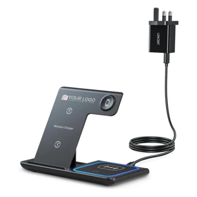 Buy Gearbit 3-in-1 Wireless Charging Dock in bulk for Corporate Gifting | Corporate Gyft