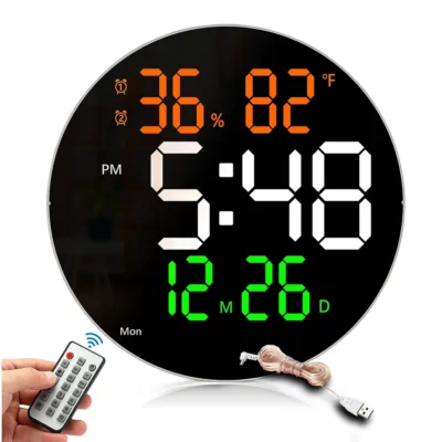 Buy Omega Multifunction Digital Wall Clock in bulk for Corporate Gifting | Corporate Gyft