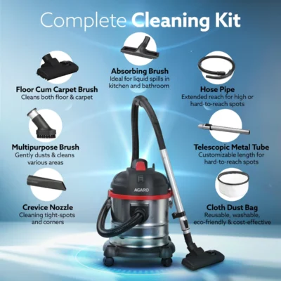 Buy Agaro Wet and Dry Vacuum Cleaner in bulk for Corporate Gifting | Corporate Gyft