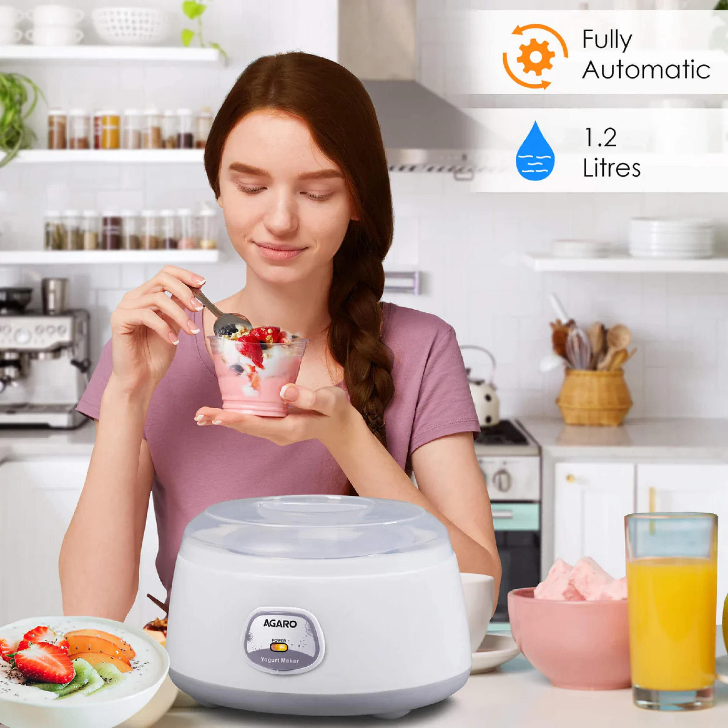 Agaro Classic Yogurt Maker Buy Agaro Classic Yogurt Maker in bulk for Corporate Gifting | Corporate Gyft