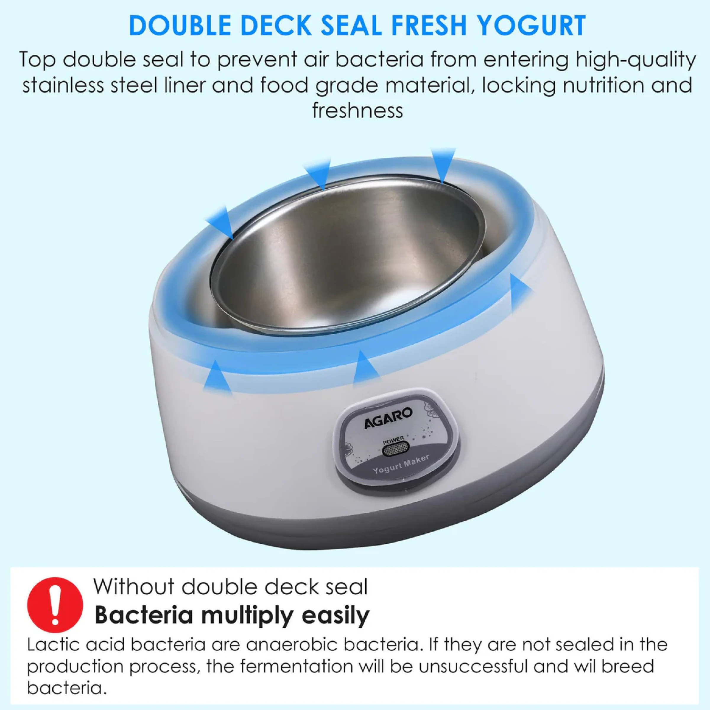 Agaro Classic Yogurt Maker Buy Agaro Classic Yogurt Maker in bulk for Corporate Gifting | Corporate Gyft