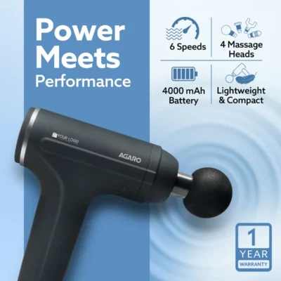 Buy Agaro Galaxy Portable Gun Massager in bulk for Corporate Gifting | Corporate Gyft