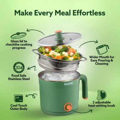 Buy Agaro Regency Multi Cook Kettle with Steamer in bulk for Corporate Gifting | Corporate Gyft