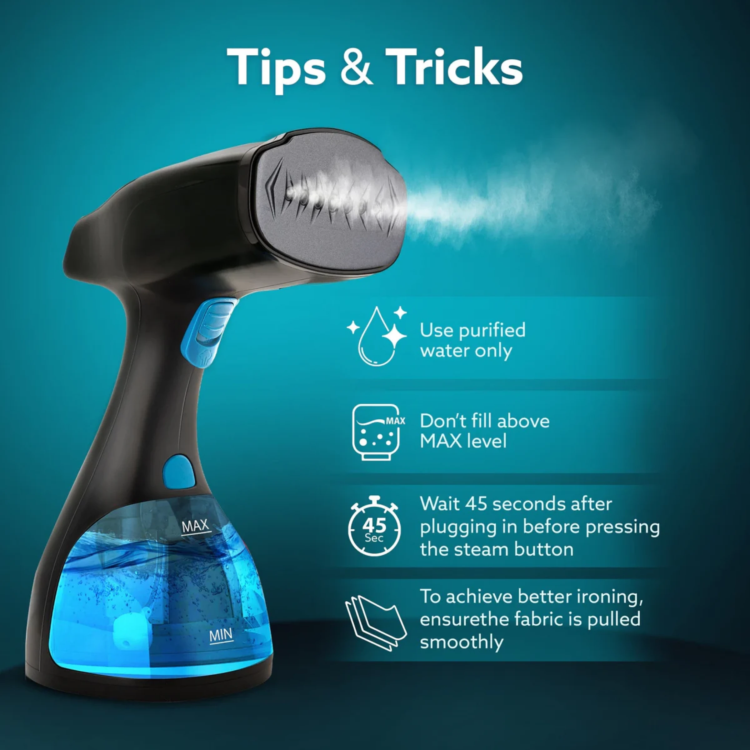 Agaro Signify Handheld Garment Steamer Buy Agaro Signify Handheld Garment Steamer in bulk for Corporate Gifting | Corporate Gyft