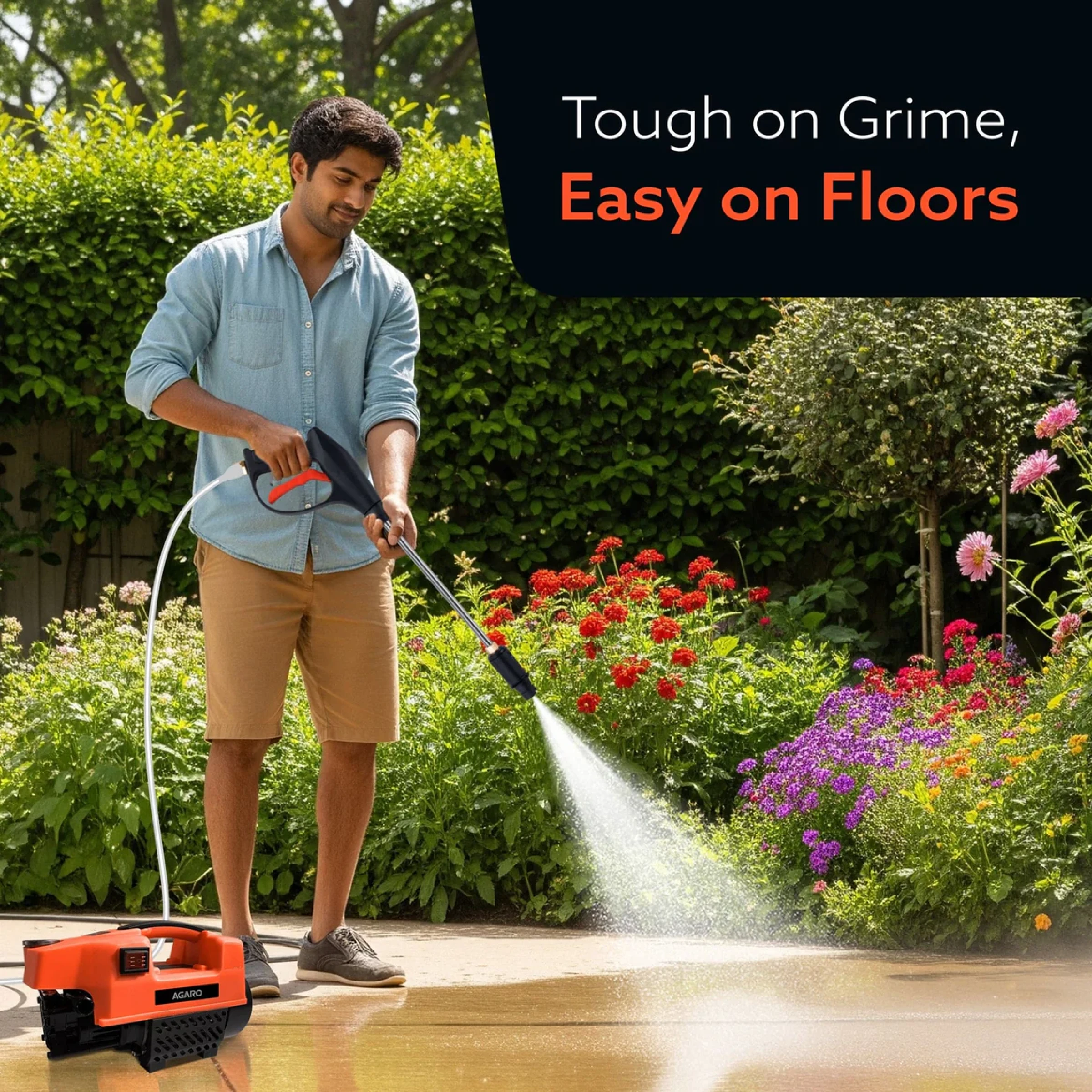 Agaro Supreme High Pressure Car Washer 1800W Buy Agaro Supreme High Pressure Car Washer 1800W in bulk for Corporate Gifting | Corporate Gyft