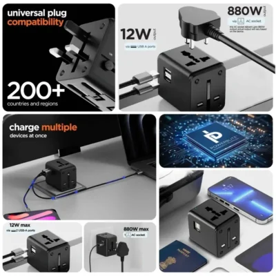 Buy Byte Smart Global Charging Adapter in bulk for Corporate Gifting | Corporate Gyft
