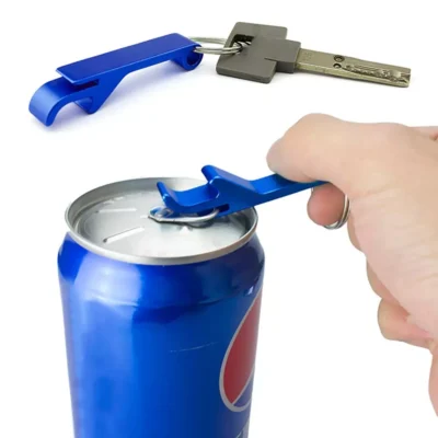 Buy Mini Bottle Opener Keychain - Red in bulk for Corporate Gifting | Corporate Gyft