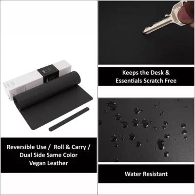 Buy Signature Desk Mat – Black in bulk for Corporate Gifting | Corporate Gyft