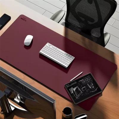Buy Signature Desk Mat – Maroon in bulk for Corporate Gifting | Corporate Gyft