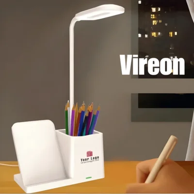 Buy Vireon Desk Lamp With Phone Stand in bulk for Corporate Gifting | Corporate Gyft