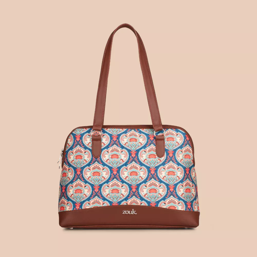 Zouk Women's Carry All Work Handbag Buy Zouk Women's Carry All Work Handbag in bulk for Corporate Gifting | Corporate Gyft