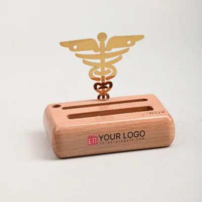 Buy Caduceus Desk Organizer in bulk for Corporate Gifting | Corporate Gyft