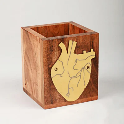 Buy CardioCare Desk Pen Holder in bulk for Corporate Gifting | Corporate Gyft