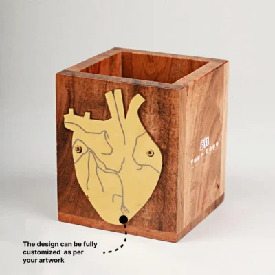 Buy CardioCare Desk Pen Holder in bulk for Corporate Gifting | Corporate Gyft