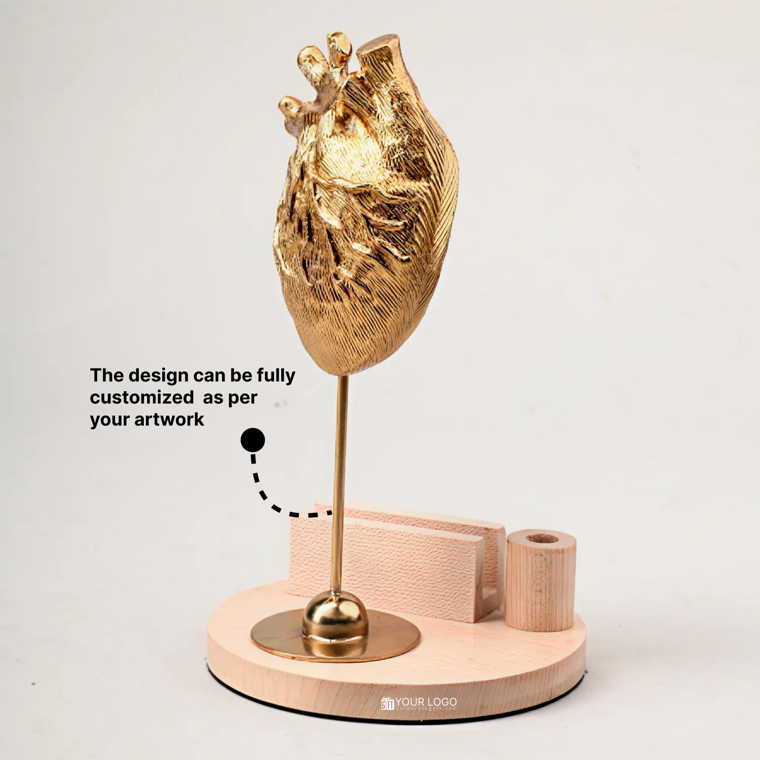 CardioVital Desk Set - Gold Buy CardioVital Desk Set - Gold in bulk for Corporate Gifting | Corporate Gyft