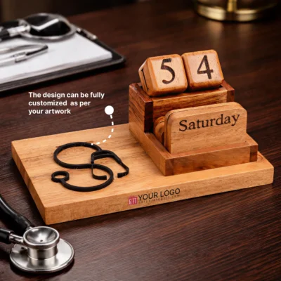 Buy Doctor's Perpetual Desk Calendar in bulk for Corporate Gifting | Corporate Gyft