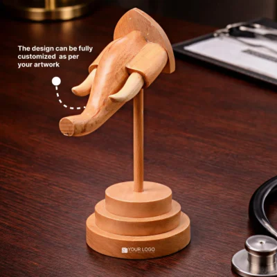 Buy Elephant Themed Mobile Stand in bulk for Corporate Gifting | Corporate Gyft