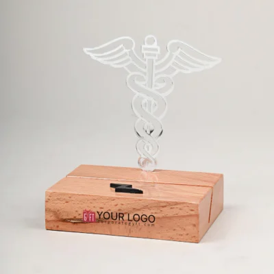 Buy MedSymbol Desk Holder in bulk for Corporate Gifting | Corporate Gyft