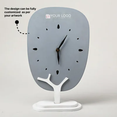 Buy TimberTree Desk Clock in bulk for Corporate Gifting | Corporate Gyft
