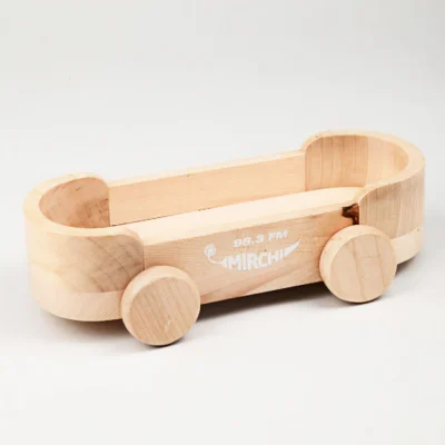 Buy Car Shaped Wooden Card Holder in bulk for Corporate Gifting | Corporate Gyft