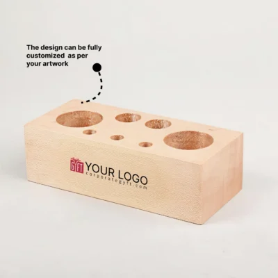 Buy Desktop Wooden Mobile Stand in bulk for Corporate Gifting | Corporate Gyft