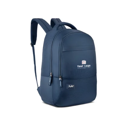 Buy Skybags Beam Laptop Backpack - Navy Blue in bulk for Corporate Gifting | Corporate Gyft