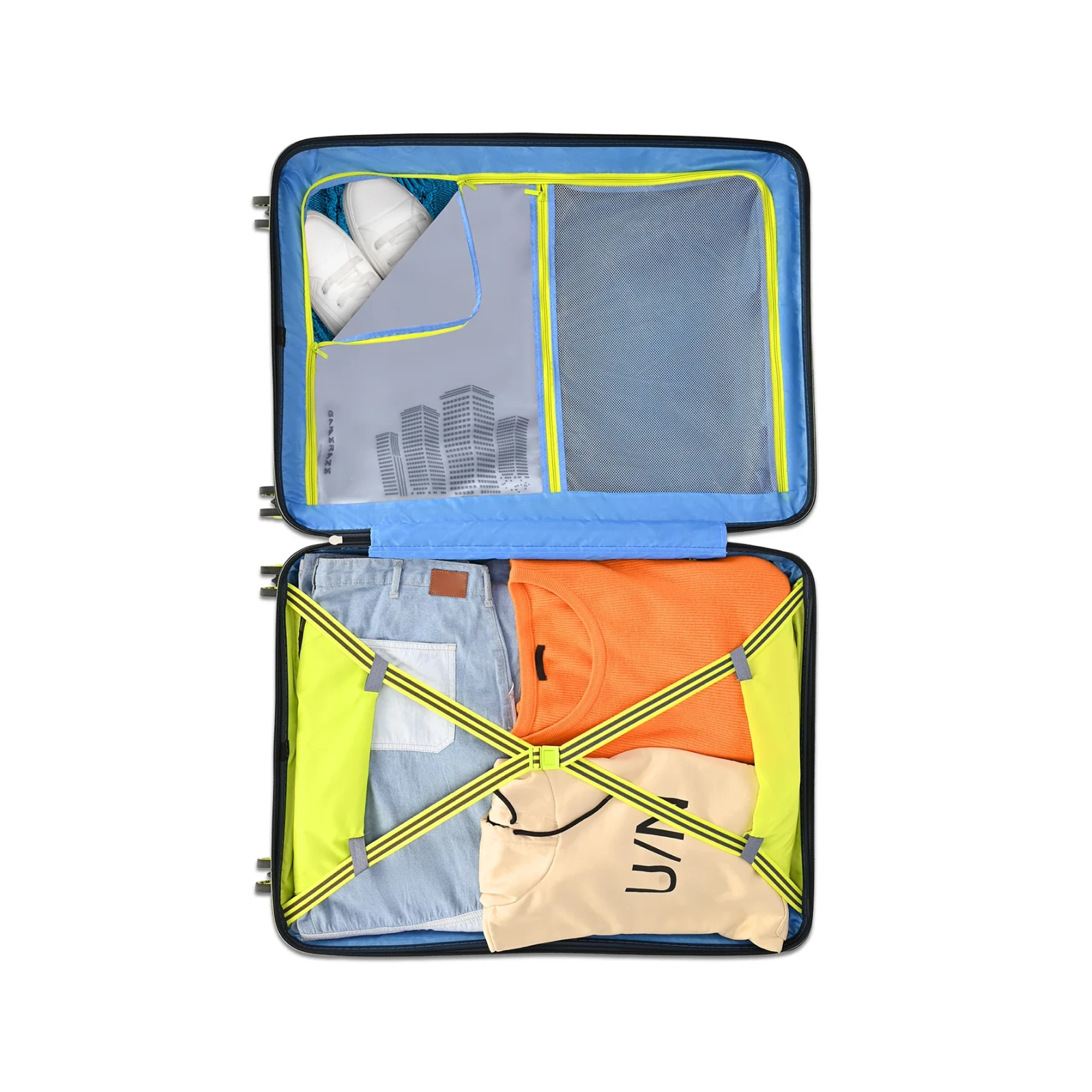 Skybags Cityscape Cabin Strolley - Sky Blue Buy Skybags Cityscape Cabin Strolley - Sky Blue in bulk for Corporate Gifting | Corporate Gyft