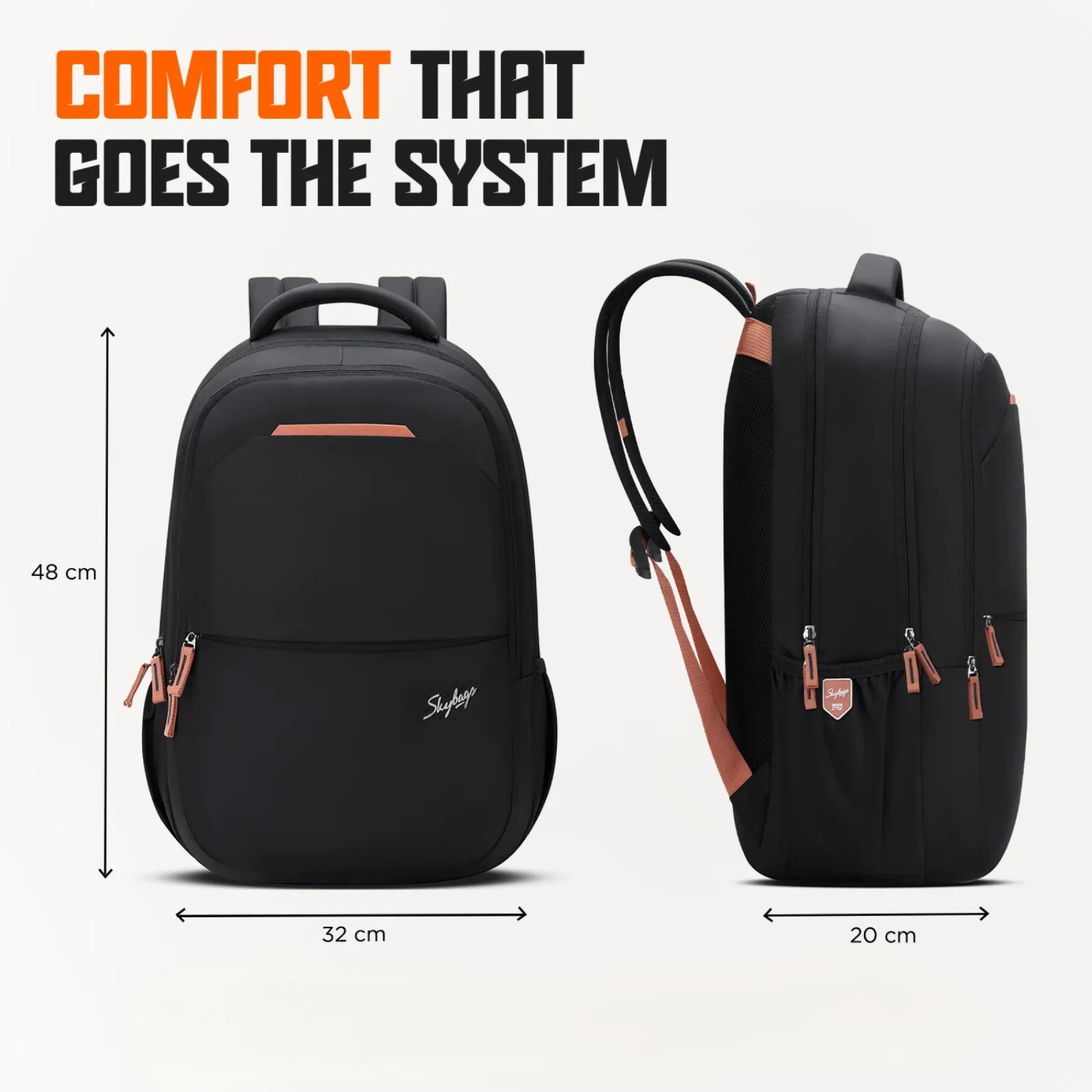 Skybags Galaxy Corporate Bag - Black Buy Skybags Galaxy Corporate Bag - Black in bulk for Corporate Gifting | Corporate Gyft