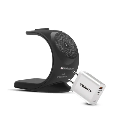 Buy Tempt 3-in-1 Charging Dock in bulk for Corporate Gifting | Corporate Gyft