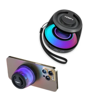 Buy Tempt Pocket Bluetooth Speaker - Black in bulk for Corporate Gifting | Corporate Gyft
