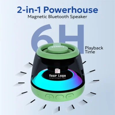 Buy Tempt Pocket Bluetooth Speaker - Green in bulk for Corporate Gifting | Corporate Gyft
